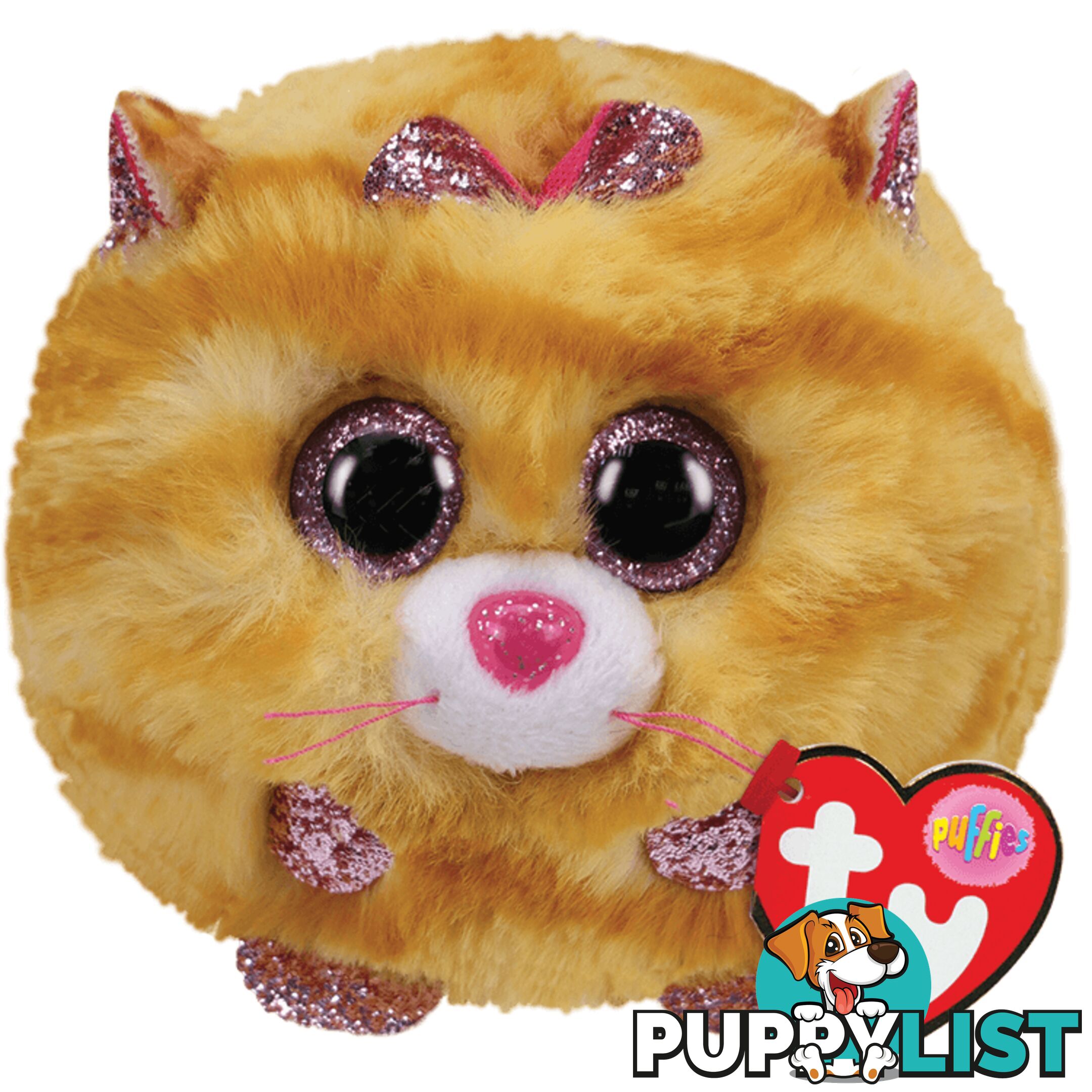 Ty Beanie Boos - Puffies - Tabitha - Yellow Cat 10cm - 42507 - 008421425075