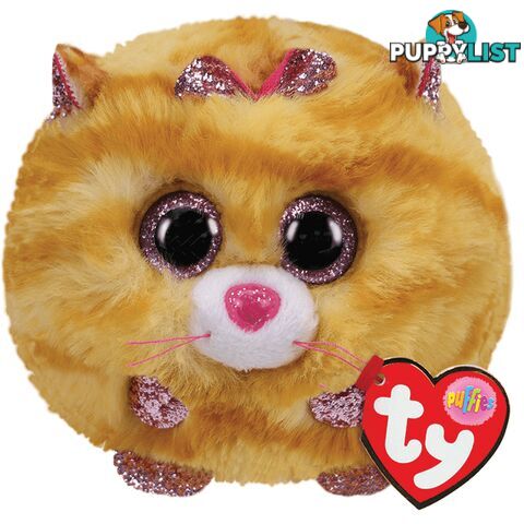 Ty Beanie Boos - Puffies - Tabitha - Yellow Cat 10cm - 42507 - 008421425075