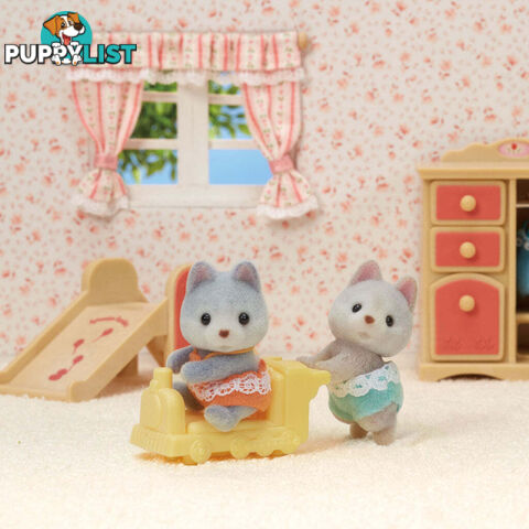 Sylvanian Families - Husky Twins - Mdsf5638 - 5054131056387