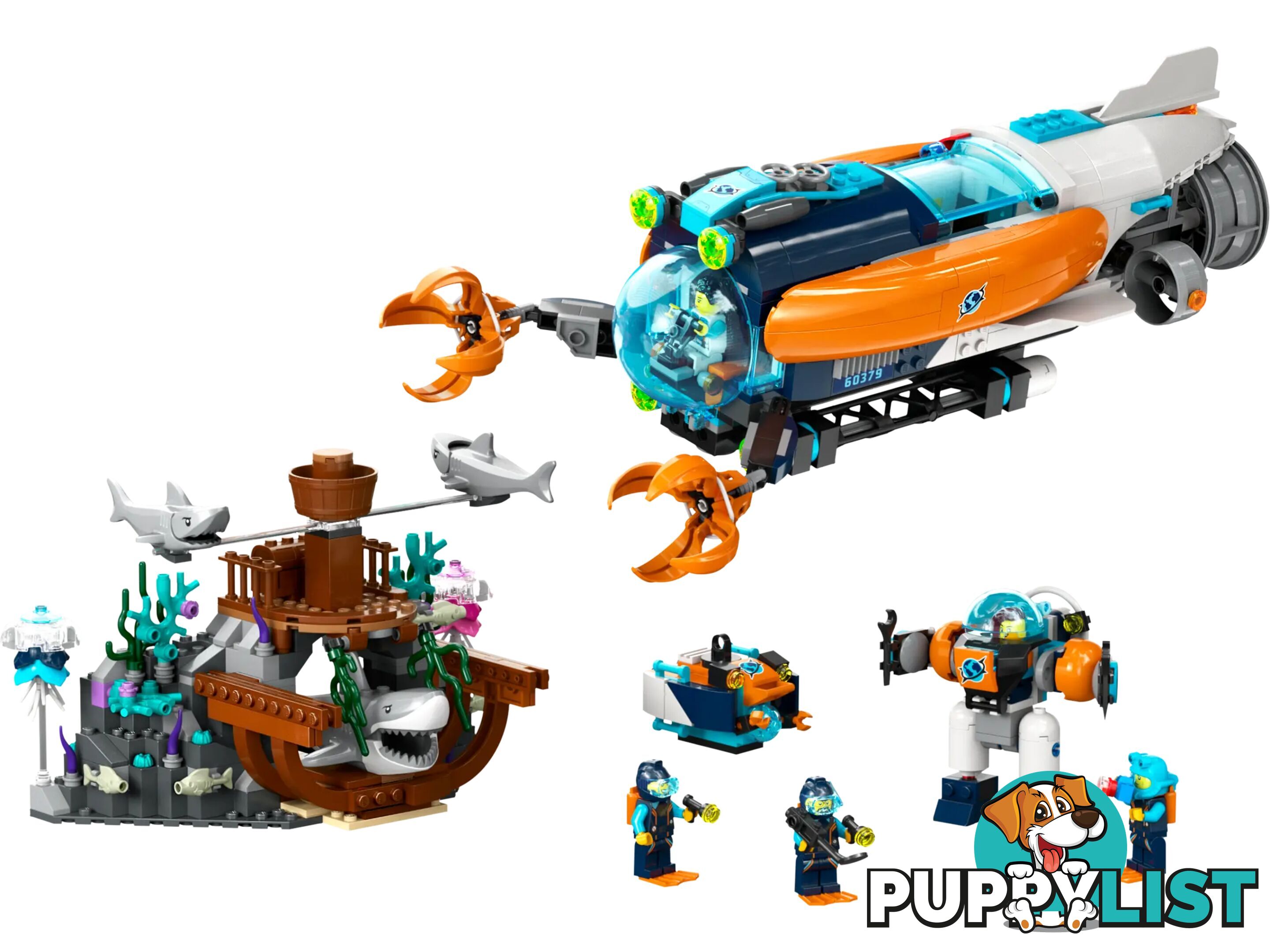 LEGO 60379 Deep-Sea Explorer Submarine - City - 5702017416397