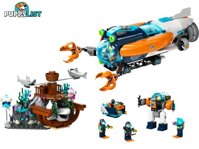 LEGO 60379 Deep-Sea Explorer Submarine - City - 5702017416397