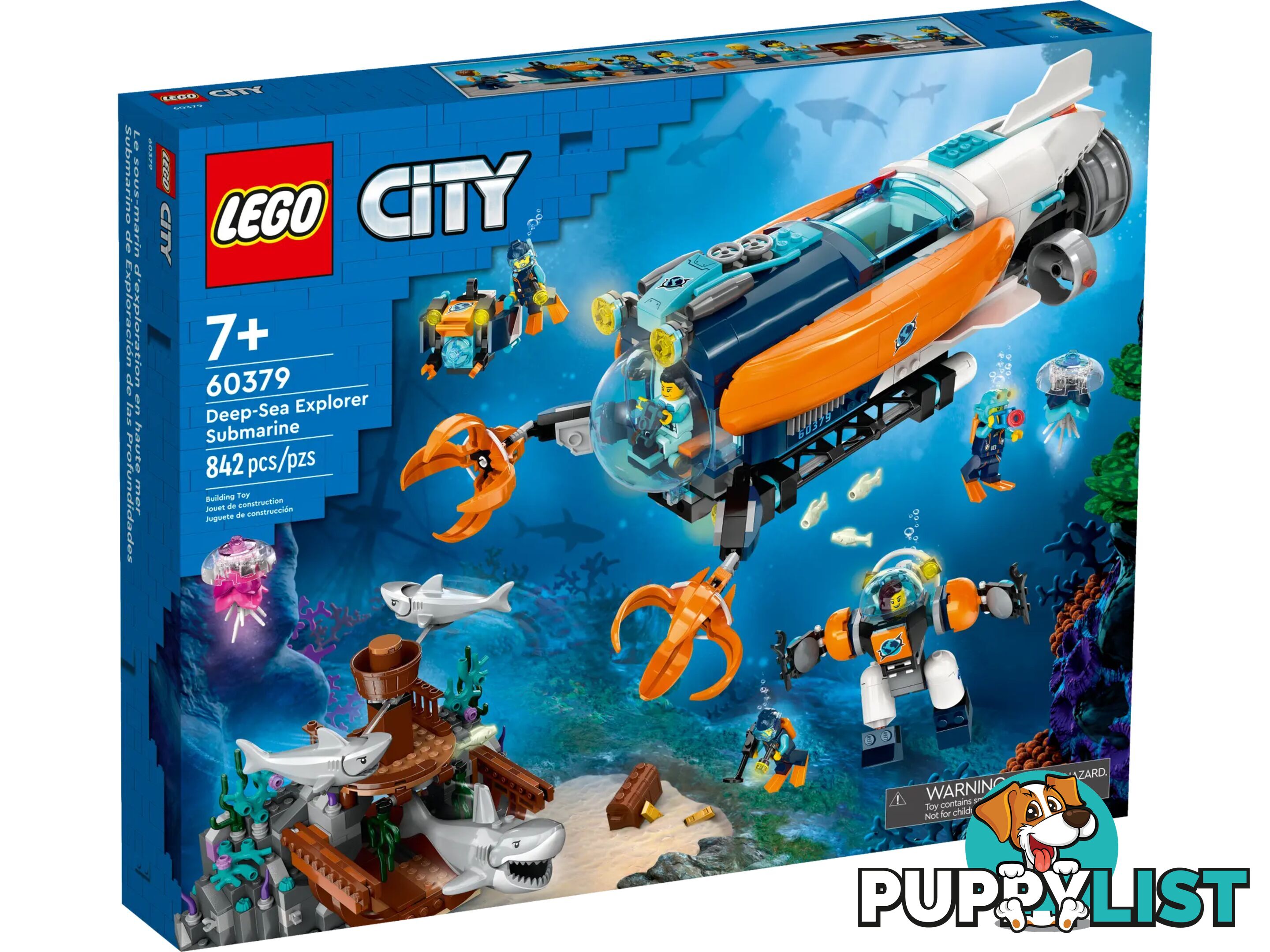 LEGO 60379 Deep-Sea Explorer Submarine - City - 5702017416397