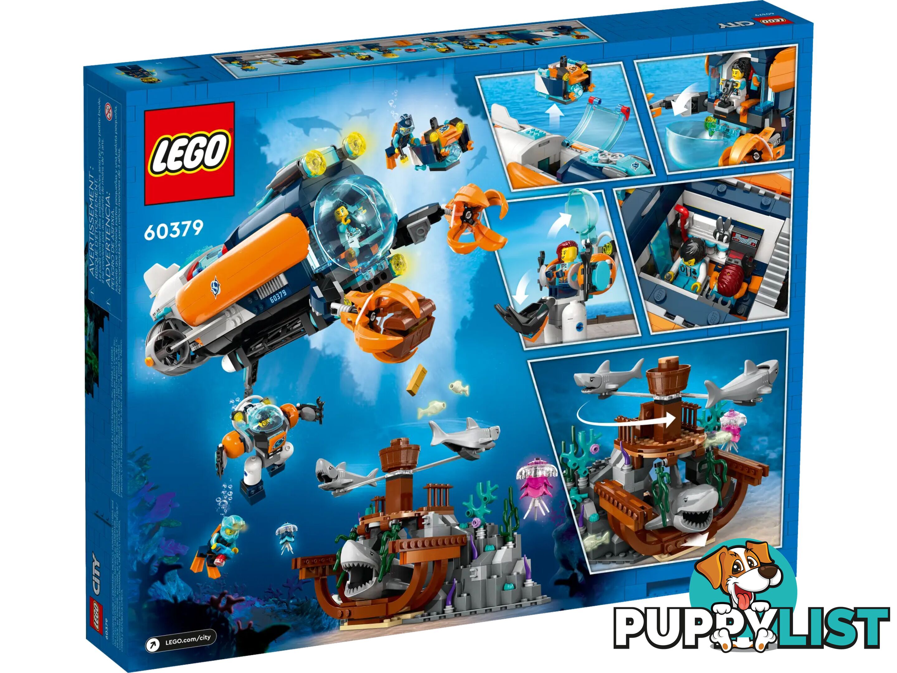 LEGO 60379 Deep-Sea Explorer Submarine - City - 5702017416397