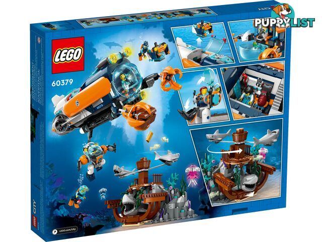 LEGO 60379 Deep-Sea Explorer Submarine - City - 5702017416397