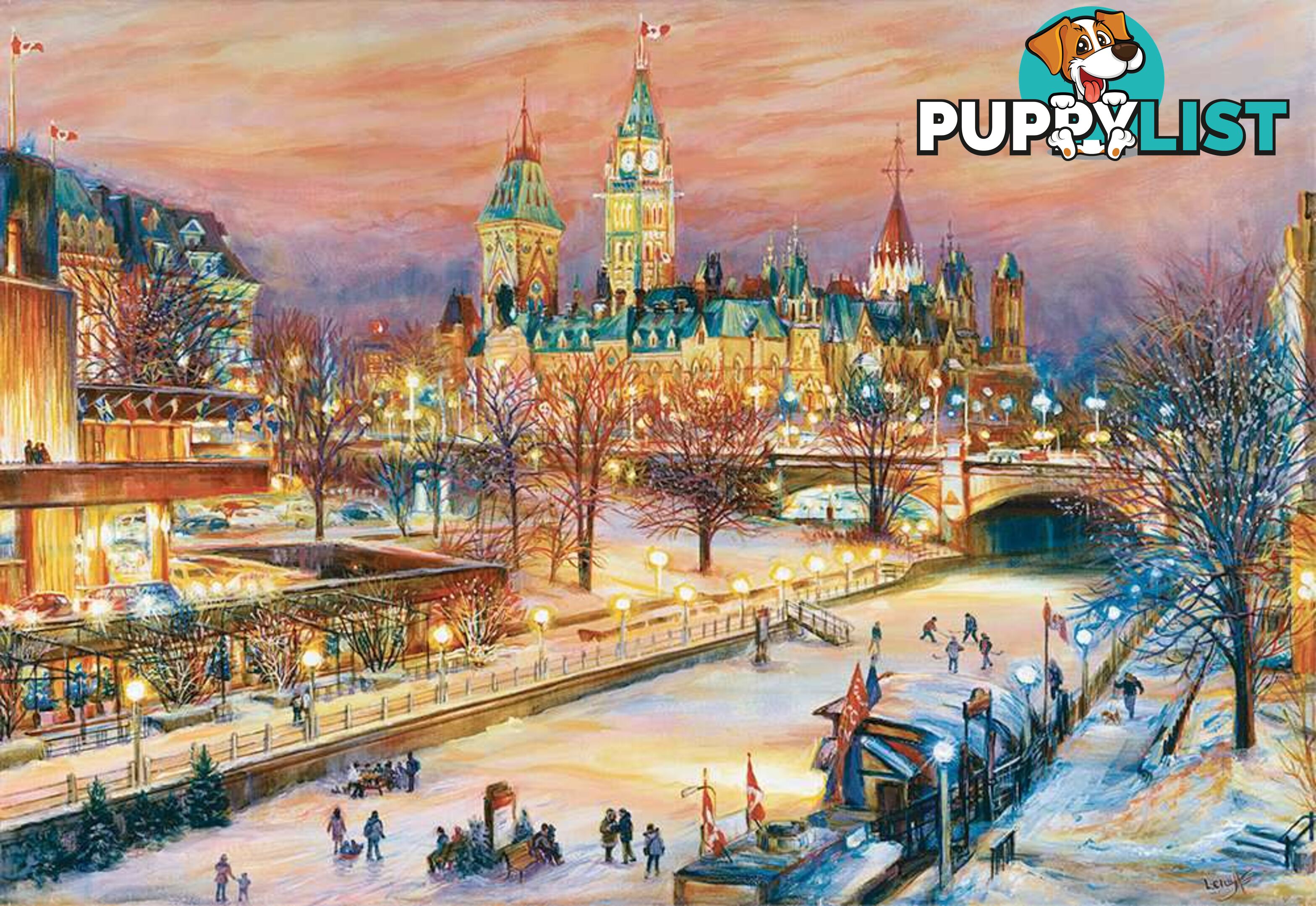 Ravensburger - Ottawa Winterlude Jigsaw Festival Puzzle 1000 Pieces - Mdrb19868 - 4005556198689