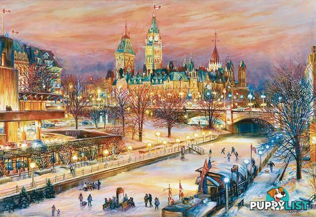 Ravensburger - Ottawa Winterlude Jigsaw Festival Puzzle 1000 Pieces - Mdrb19868 - 4005556198689