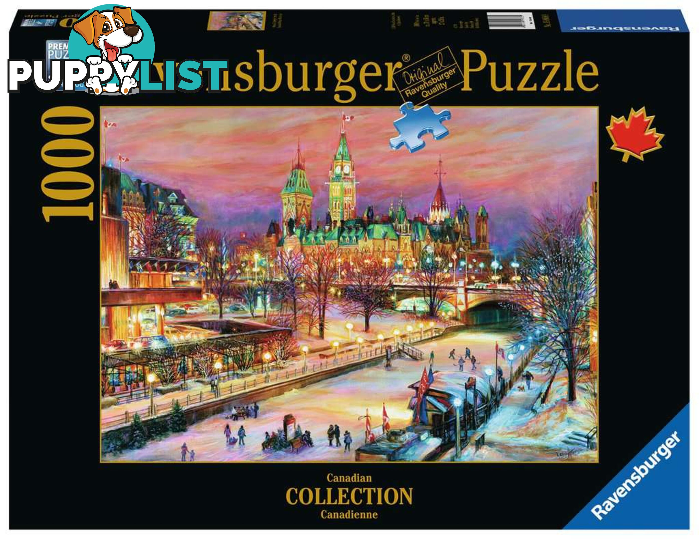 Ravensburger - Ottawa Winterlude Jigsaw Festival Puzzle 1000 Pieces - Mdrb19868 - 4005556198689