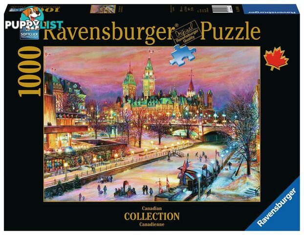 Ravensburger - Ottawa Winterlude Jigsaw Festival Puzzle 1000 Pieces - Mdrb19868 - 4005556198689