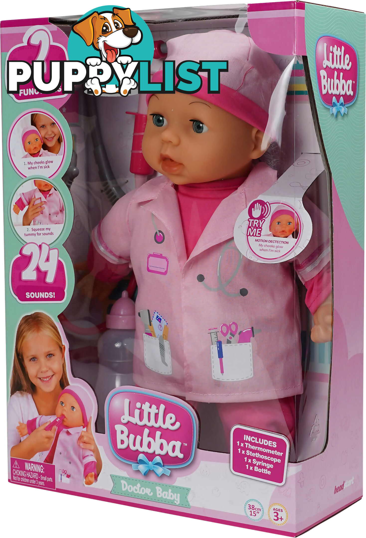 Little Bubba - Doctor Doll Set 38cm - Hs23125 - 840150231257