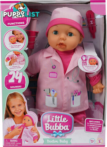 Little Bubba - Doctor Doll Set 38cm - Hs23125 - 840150231257