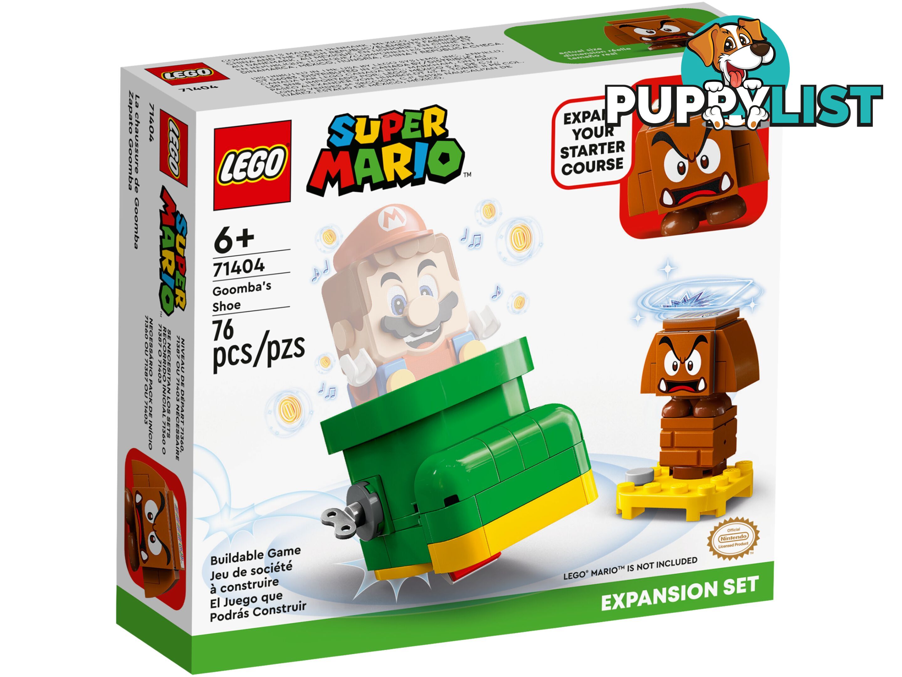 LEGO 71404 Goombaâ€™s Shoe Expansion Set - Super Mario - 5702017155241