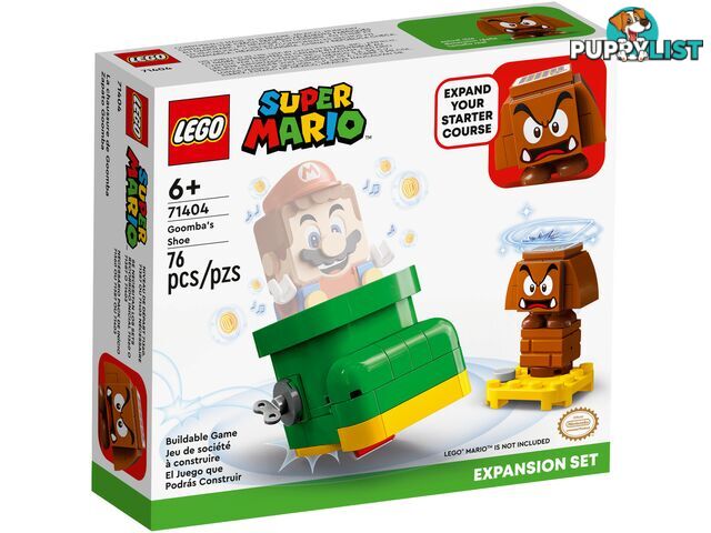 LEGO 71404 Goombaâ€™s Shoe Expansion Set - Super Mario - 5702017155241