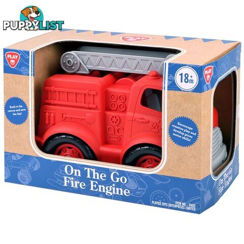 On The Go Fire Engine Playgo Toys Ent. Ltd Art64013 - 4892401094025