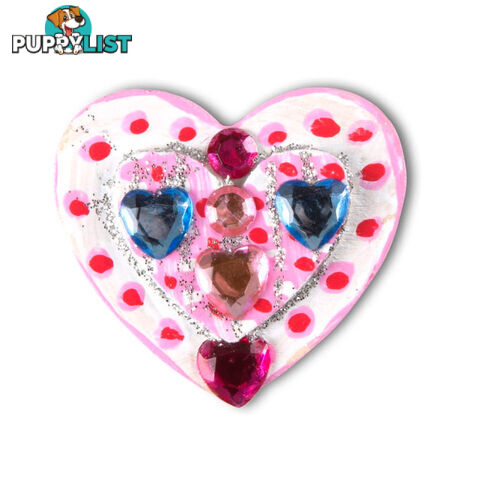 Melissa & Doug - Created By Me! Heart Magnets Wooden Craft Kit - Mdmnd9643 - 000772096430