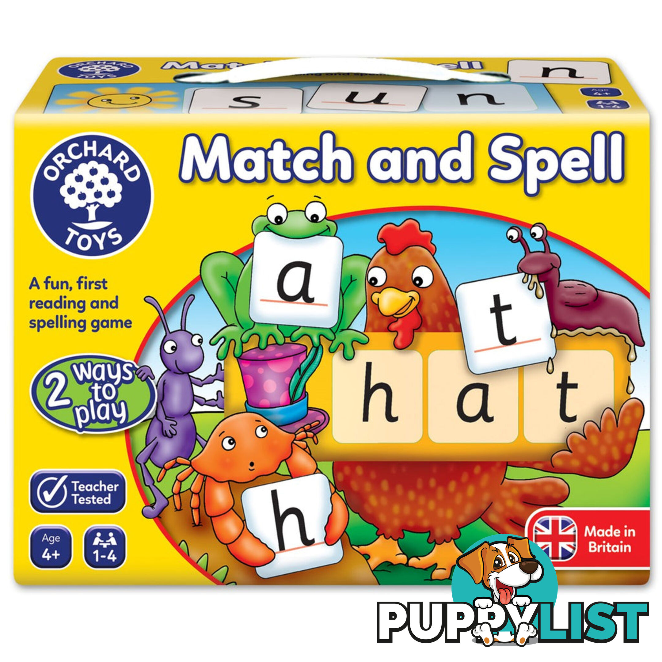 Orchard Toys -  Match And Spell Game - Mdoc004 - 5011863101969