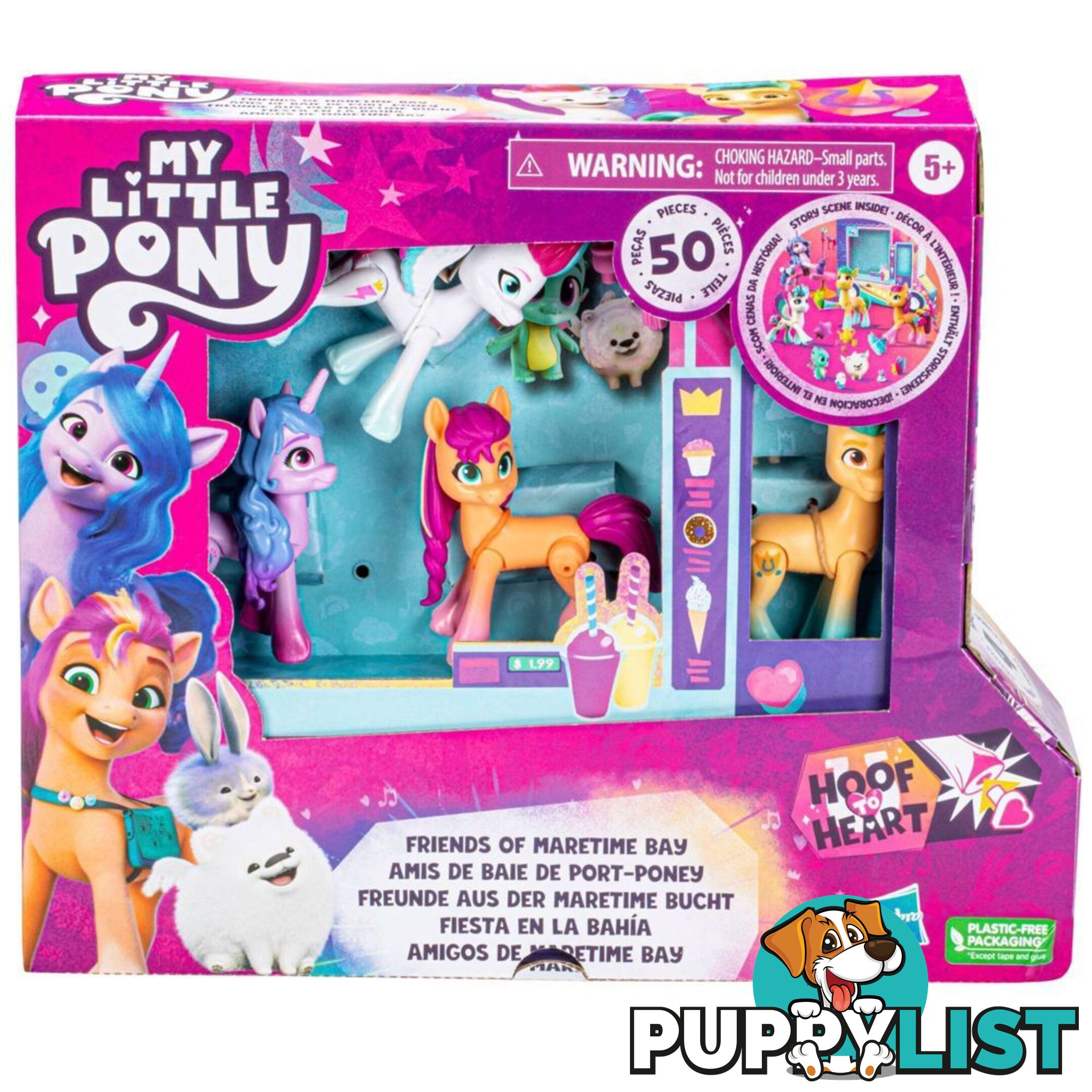 My Little Pony - Make Your Mark Friends Of Maretime Bay Doll Playset - Hasbro - Hbf38655l00 - 5010994109738