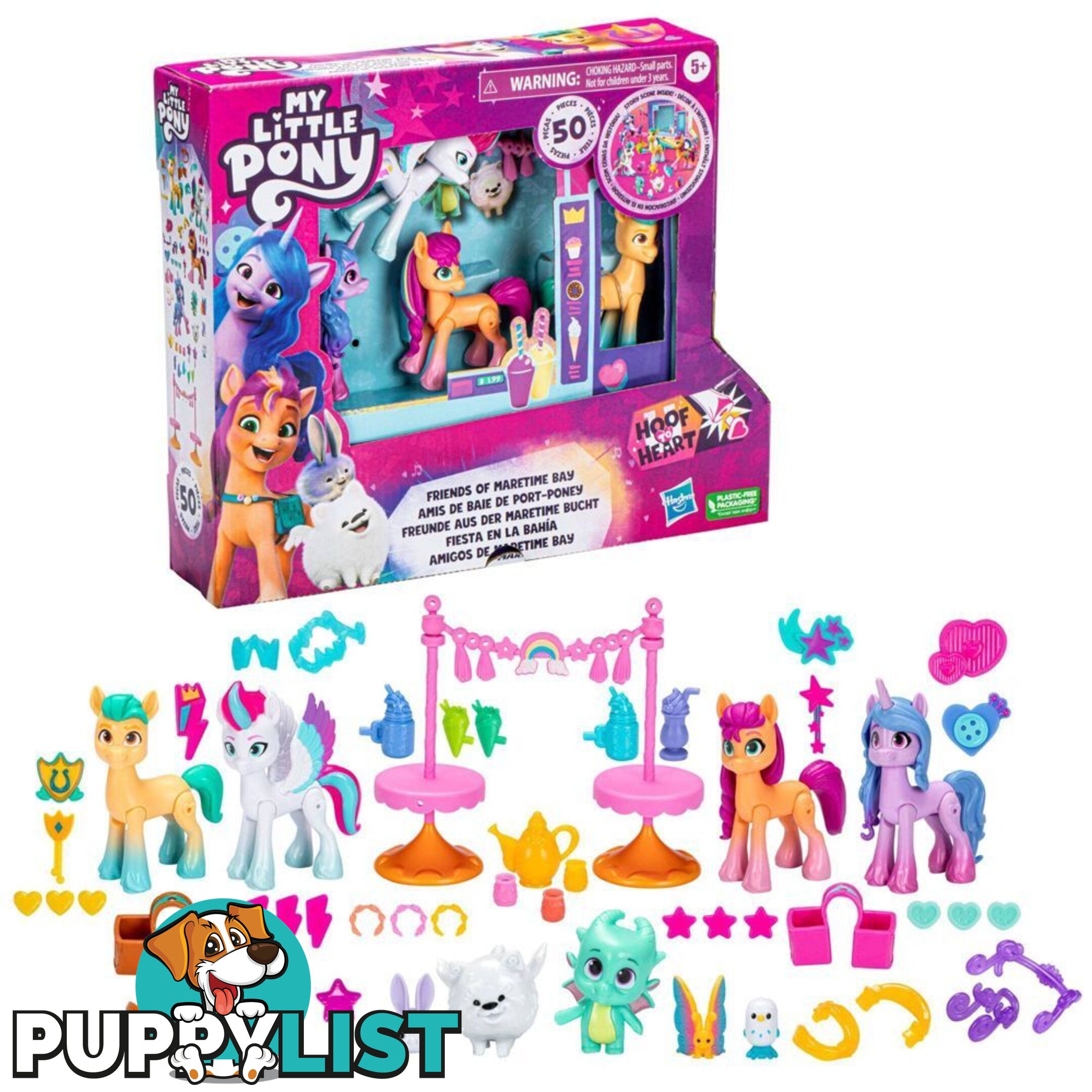 My Little Pony - Make Your Mark Friends Of Maretime Bay Doll Playset - Hasbro - Hbf38655l00 - 5010994109738