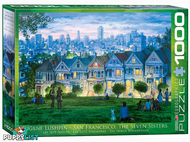 Eurographics - San Francisco The Seven Sisters Lushpin 1000 Piece Jigsaw Puzzle  Eur60958 - 628136609586