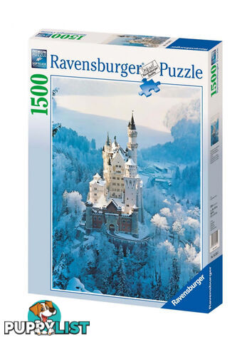 Ravensburger - Neuschwanstein Winter Castle Jigsaw Puzzle 1500pc - Mdrb16219 - 4005556162192