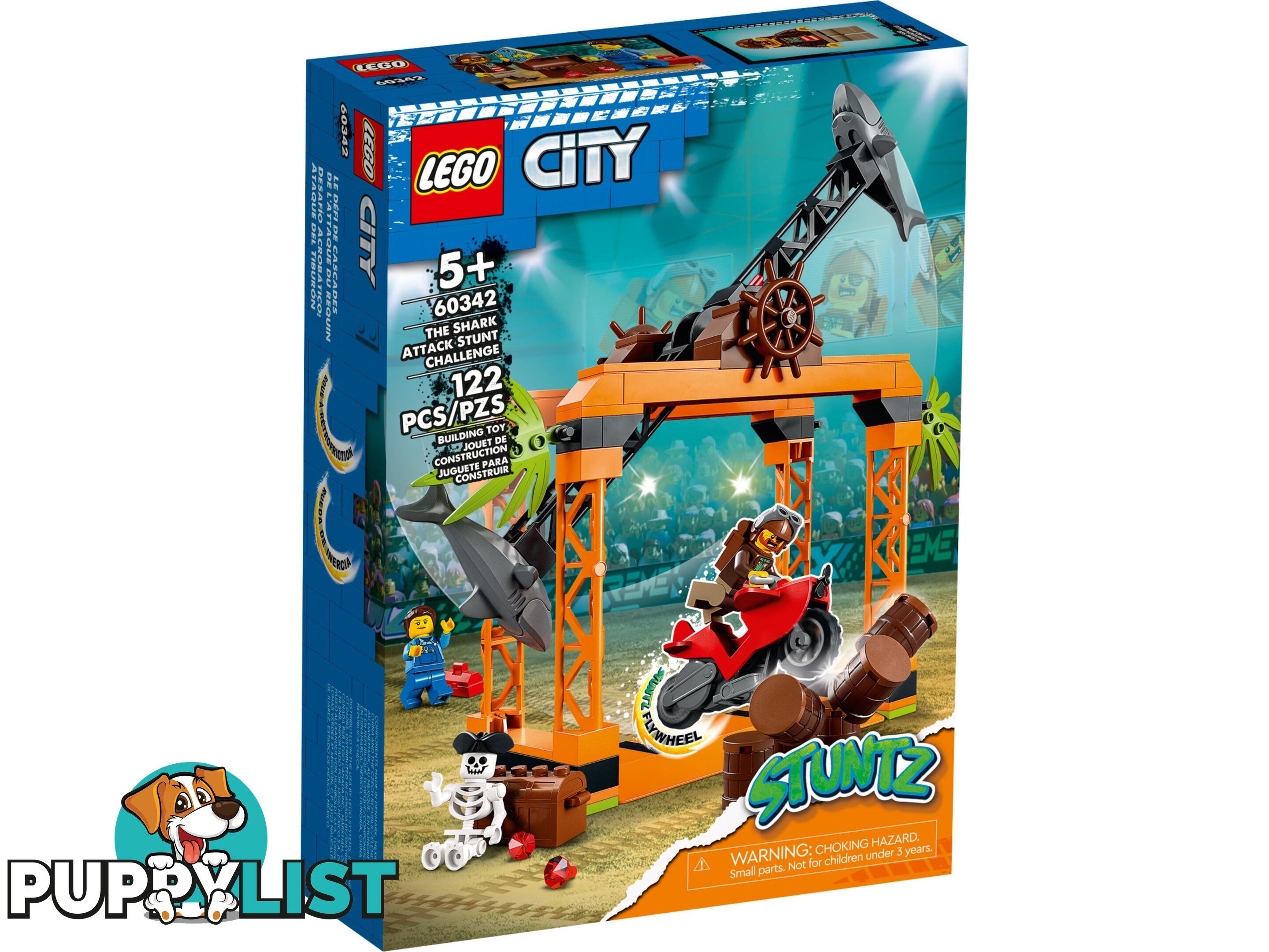 LEGO 60342 The Shark Attack Stunt Challenge - City Stuntz - 5702017162119