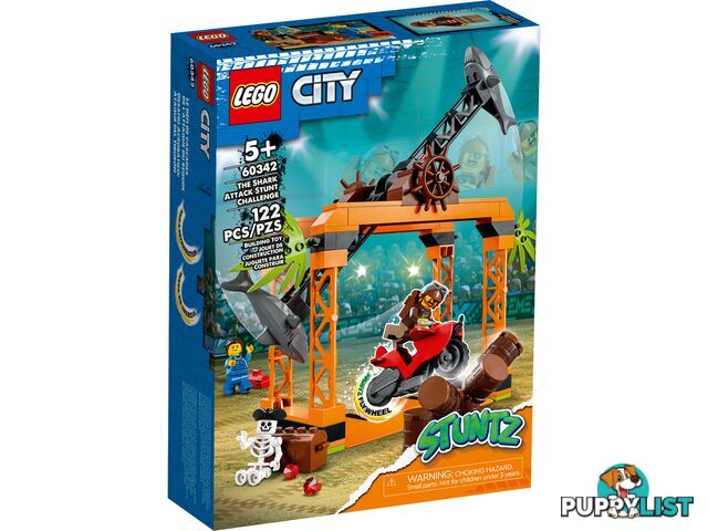 LEGO 60342 The Shark Attack Stunt Challenge - City Stuntz - 5702017162119