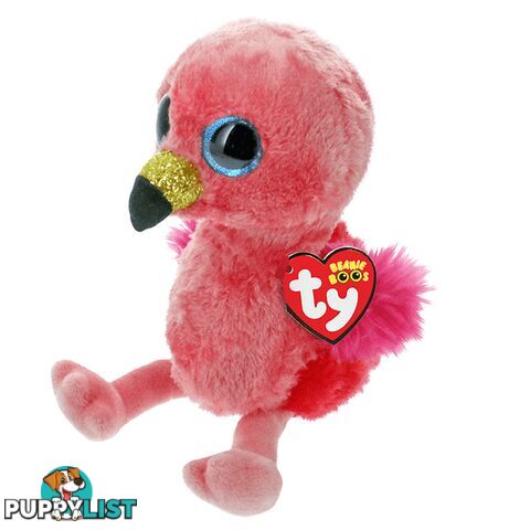 Ty Beanie Boos - Gilda - Pink Flamingo 15cm Small 36848 - 008421368488