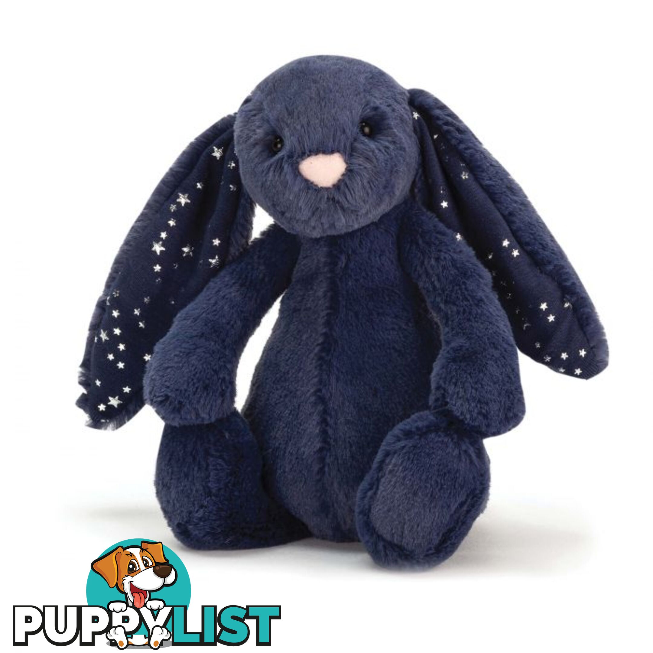 Jellycat Bashful Stardust Bunny Medium Blue 31x12x15cm   Bas3sd - 670983116038