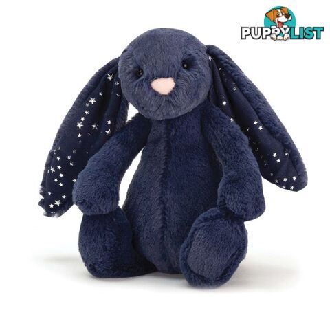 Jellycat Bashful Stardust Bunny Medium Blue 31x12x15cm   Bas3sd - 670983116038