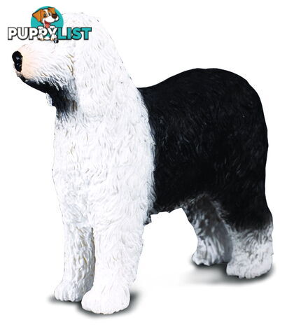 CollectA Old English Sheepdog Animal Figurine - Rpco88066 - 4892900880662