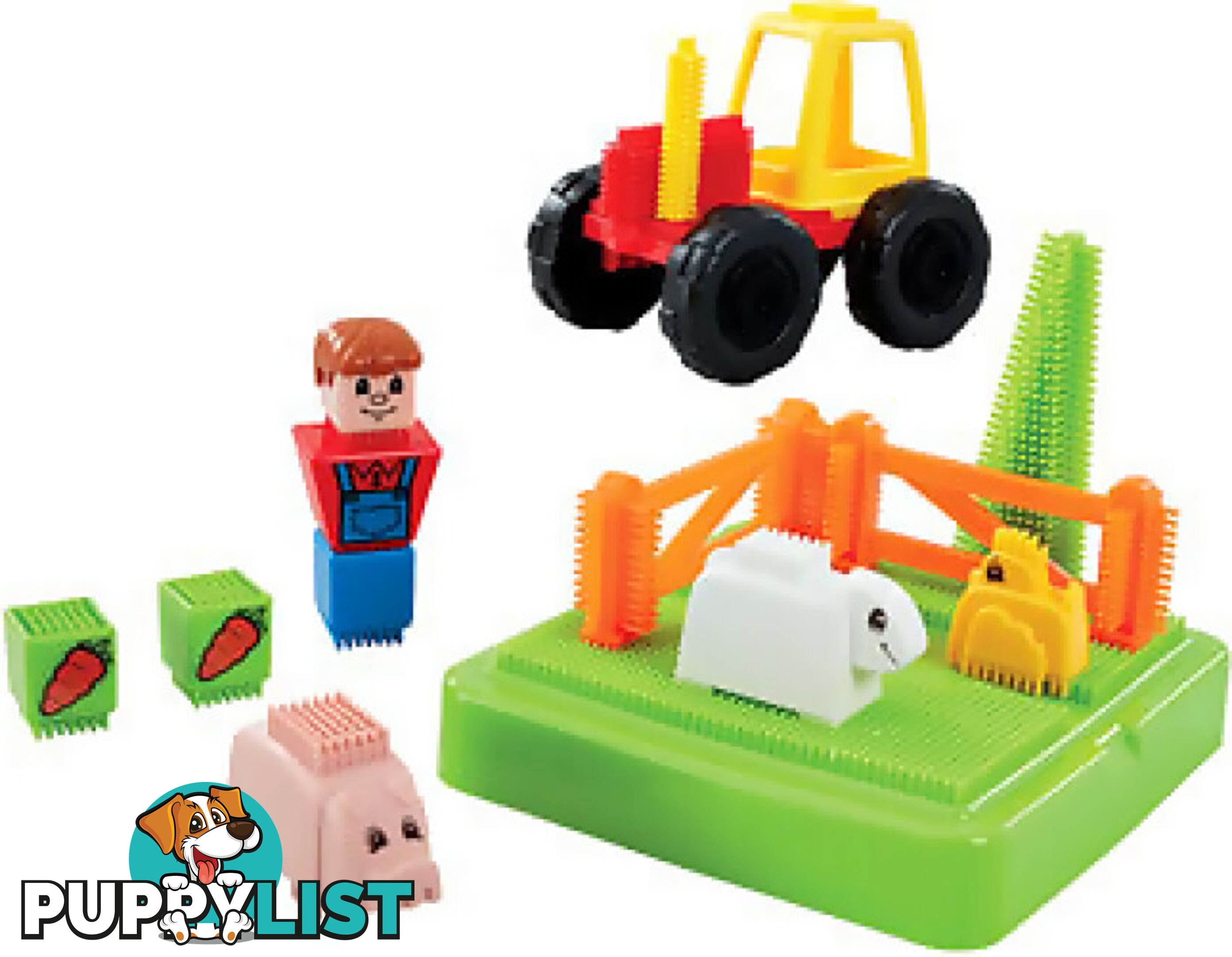 Stickle Bricks - Farm Set - Mdstb05000 - 8056379023876