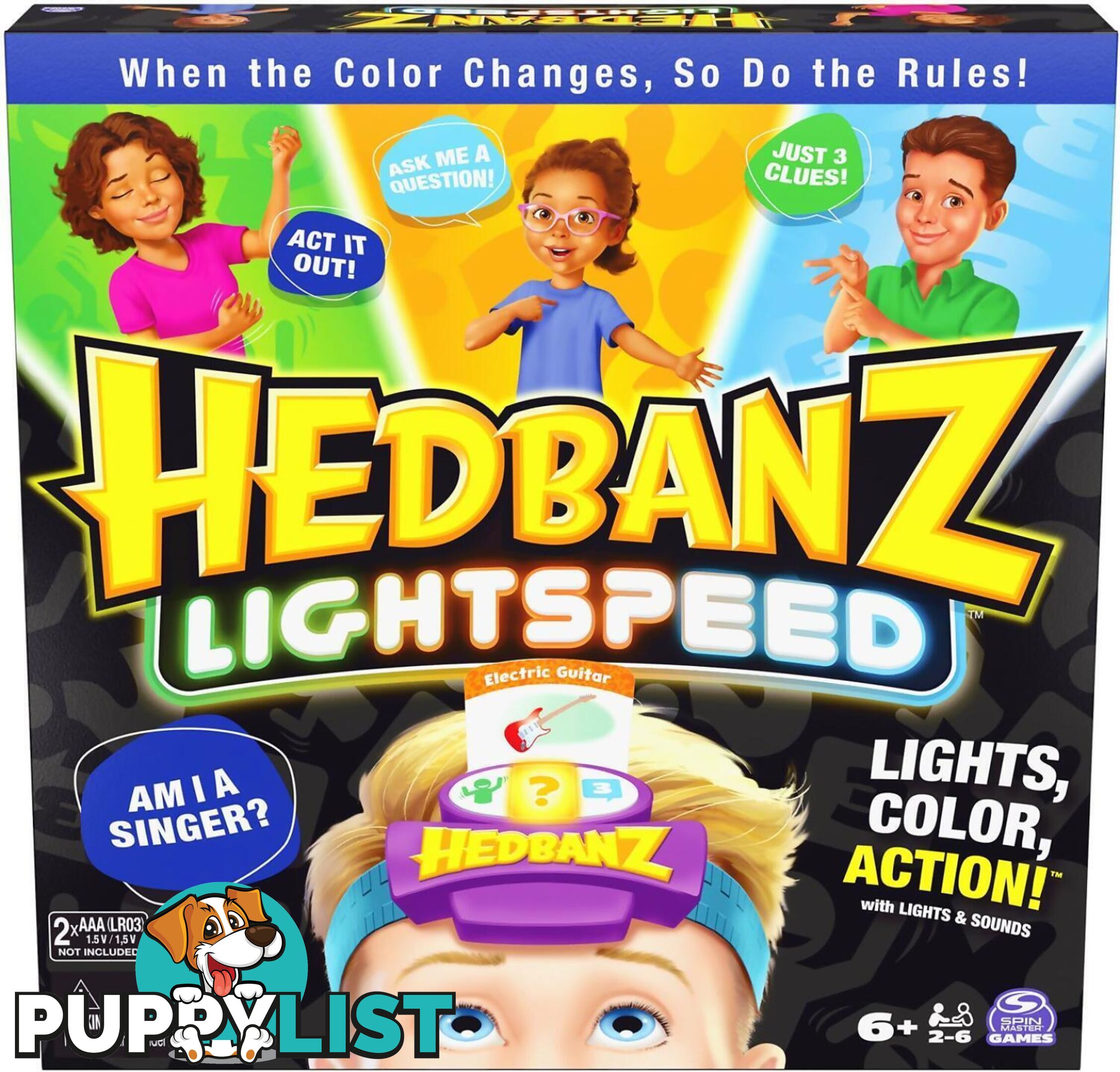 Hedbanz Light Speed Game - Spinmaster- Si6066481 - 778988456040