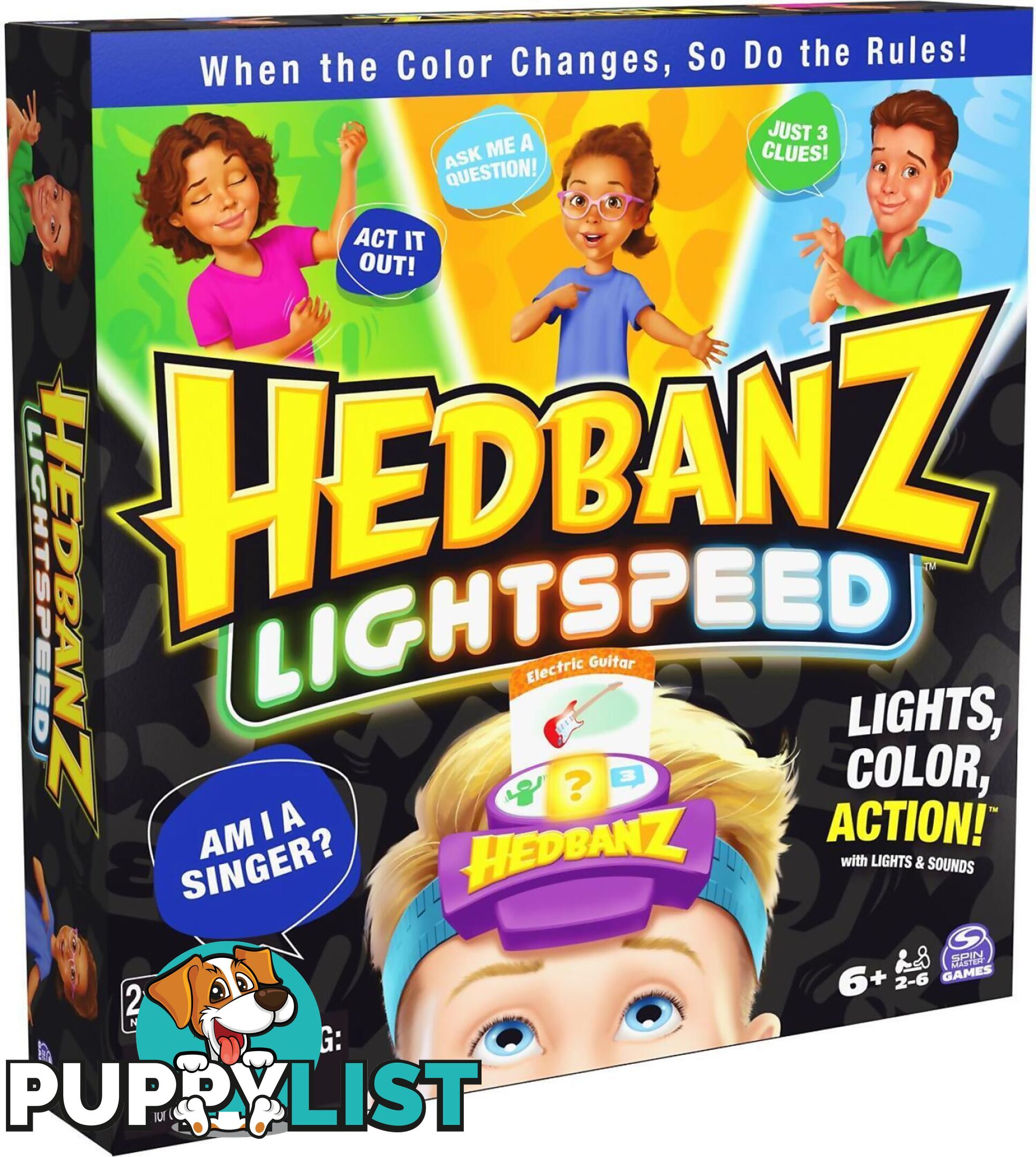 Hedbanz Light Speed Game - Spinmaster- Si6066481 - 778988456040