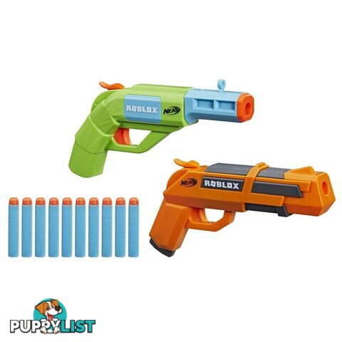 Nerf Roblox Jailbreak - Armory Includes 2 Blasters 10 Nerf Darts Code To Unlock In-game Virtual Item   F24792210 - 5010993878819