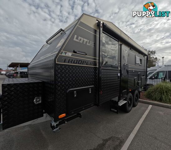 2024 LOTUS TROOPER TR196KD CARAVAN 19'6"