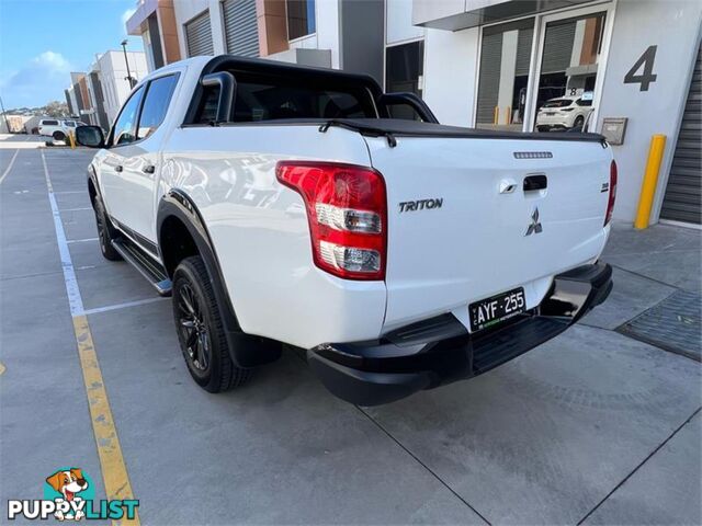 2018 MITSUBISHI TRITON BLACKLINE MQMY18 UTILITY