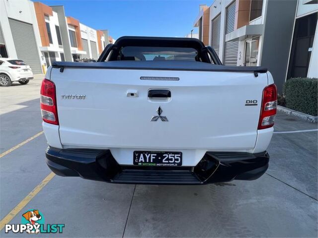 2018 MITSUBISHI TRITON BLACKLINE MQMY18 UTILITY