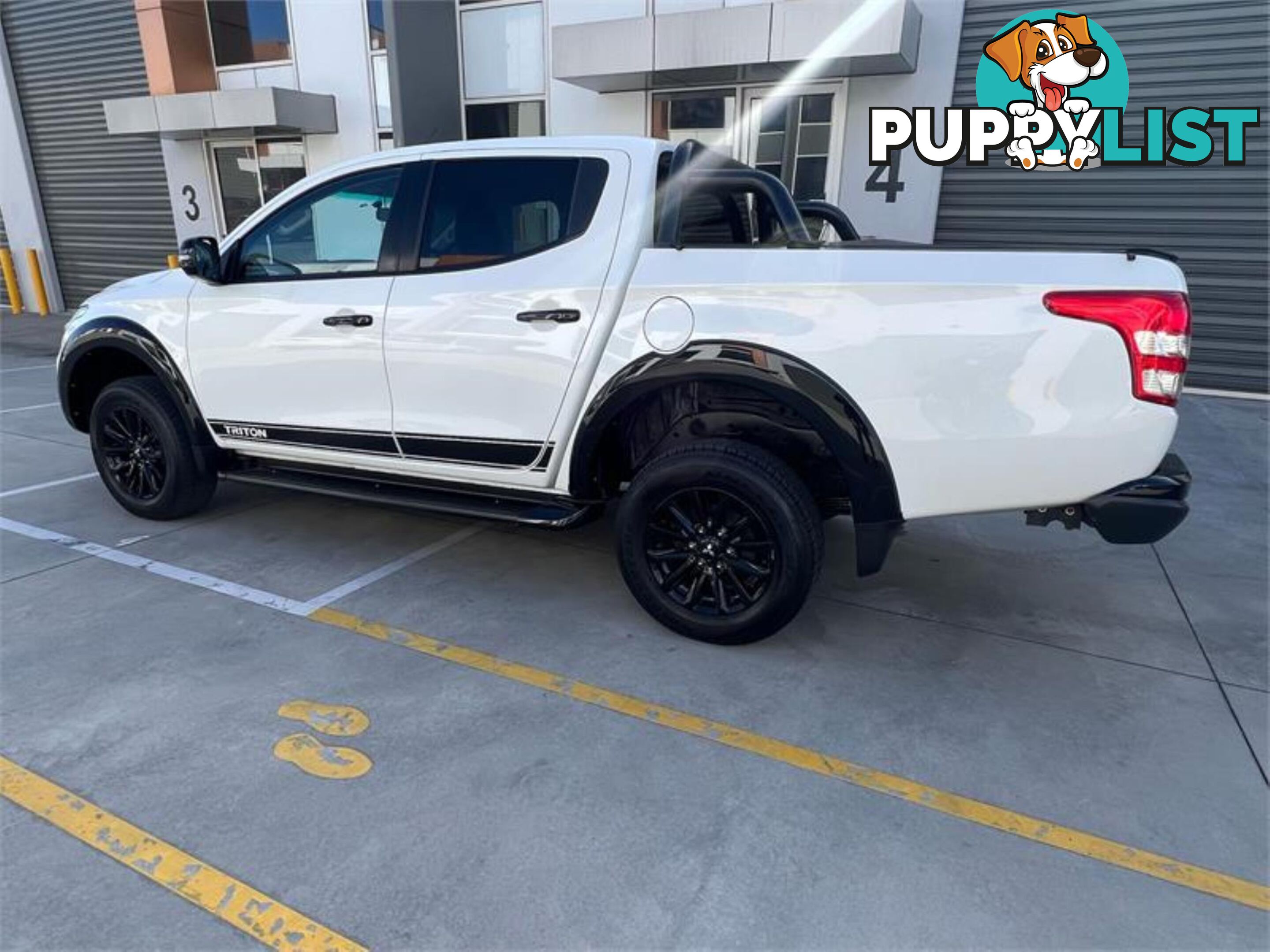 2018 MITSUBISHI TRITON BLACKLINE MQMY18 UTILITY