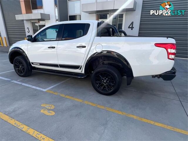 2018 MITSUBISHI TRITON BLACKLINE MQMY18 UTILITY