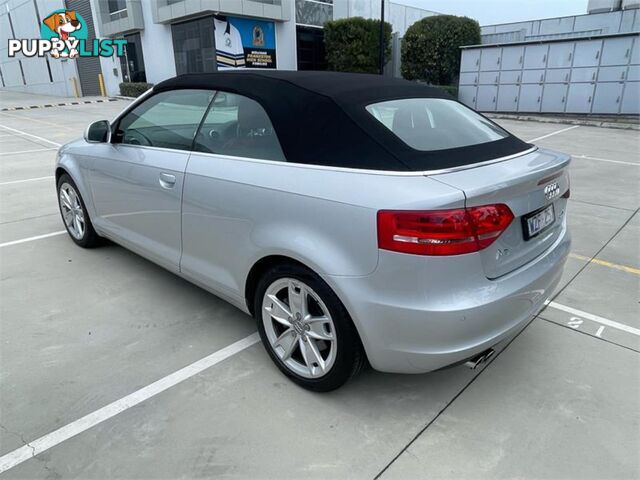 2008 AUDI A3 AMBITION 8P CONVERTIBLE