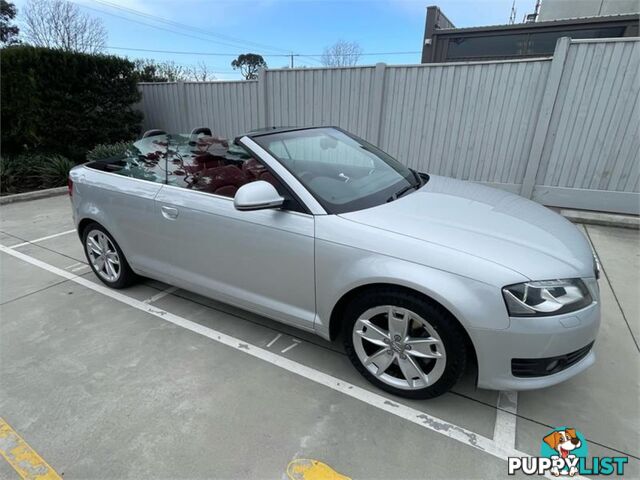 2008 AUDI A3 AMBITION 8P CONVERTIBLE