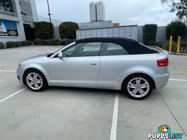 2008 AUDI A3 AMBITION 8P CONVERTIBLE