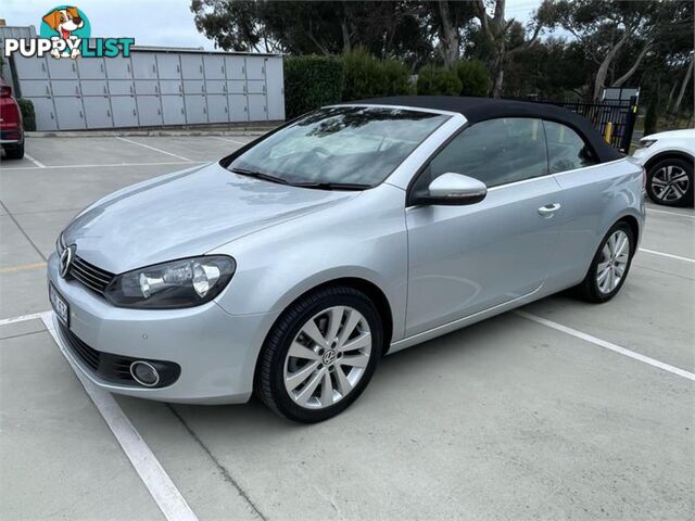 2011 VOLKSWAGEN GOLF 118TSI VIMY12 CABRIOLET