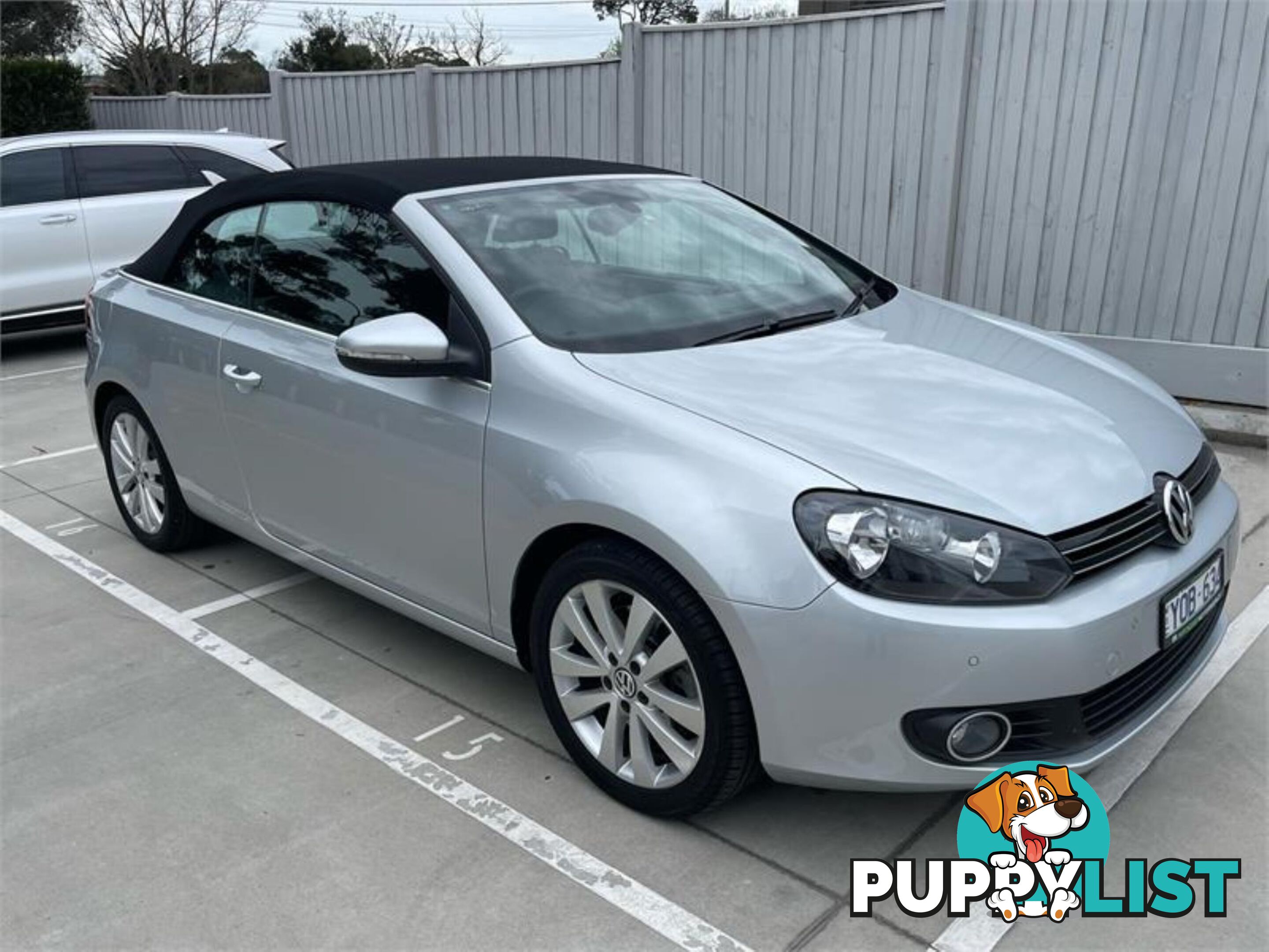 2011 VOLKSWAGEN GOLF 118TSI VIMY12 CABRIOLET