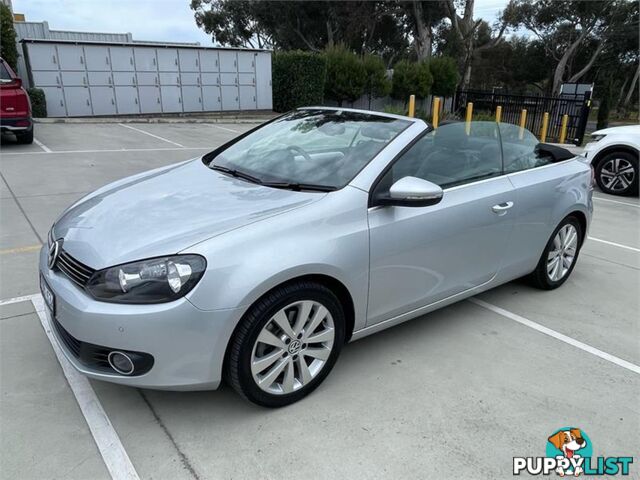 2011 VOLKSWAGEN GOLF 118TSI VIMY12 CABRIOLET