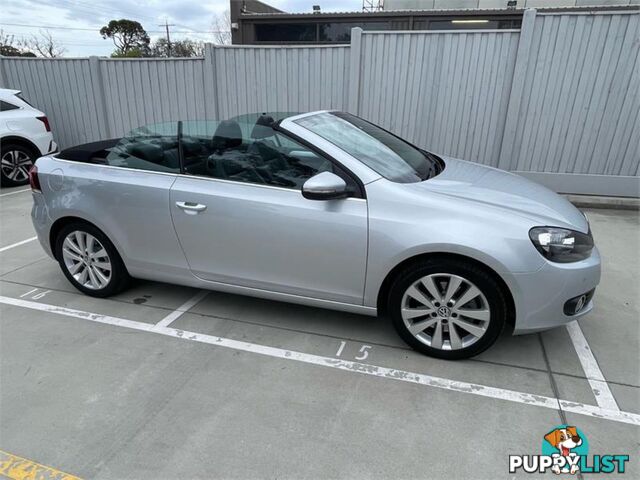 2011 VOLKSWAGEN GOLF 118TSI VIMY12 CABRIOLET