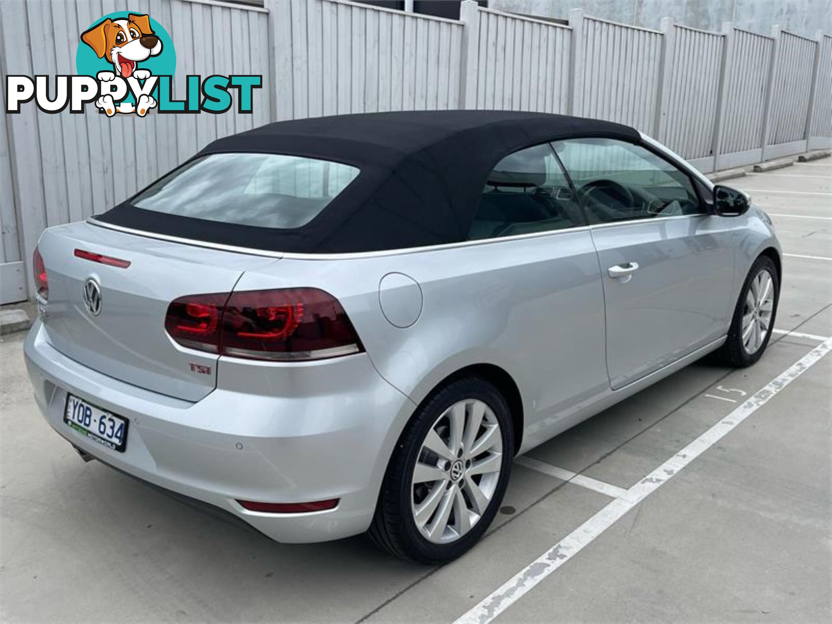 2011 VOLKSWAGEN GOLF 118TSI VIMY12 CABRIOLET