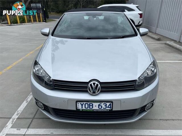 2011 VOLKSWAGEN GOLF 118TSI VIMY12 CABRIOLET