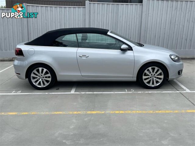 2011 VOLKSWAGEN GOLF 118TSI VIMY12 CABRIOLET