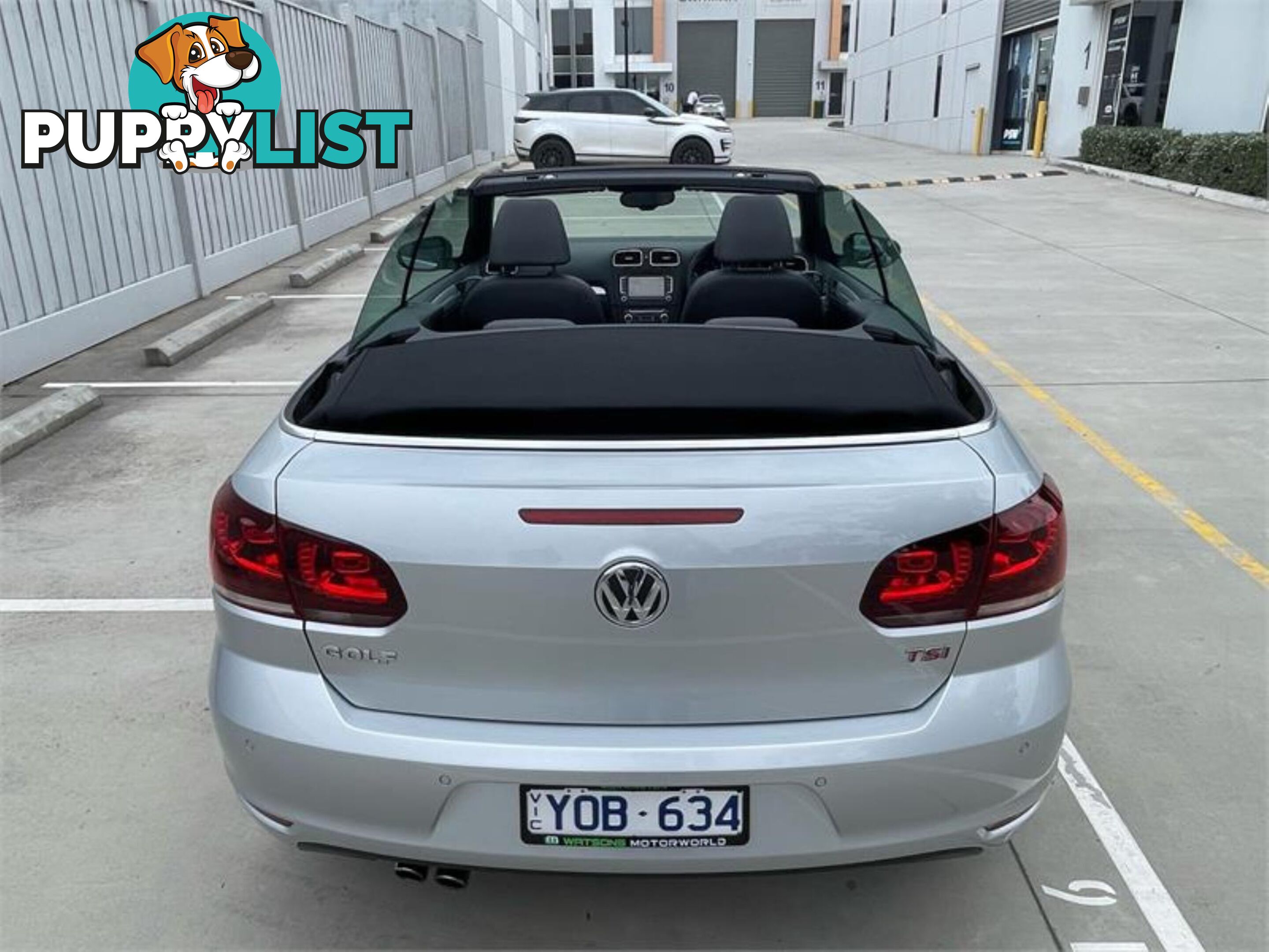 2011 VOLKSWAGEN GOLF 118TSI VIMY12 CABRIOLET