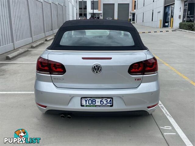 2011 VOLKSWAGEN GOLF 118TSI VIMY12 CABRIOLET